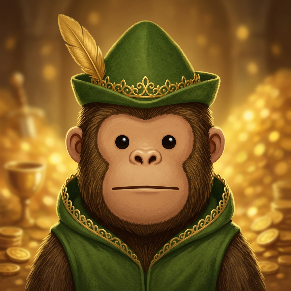Golden Hood — a Hood Apes profile picture variant