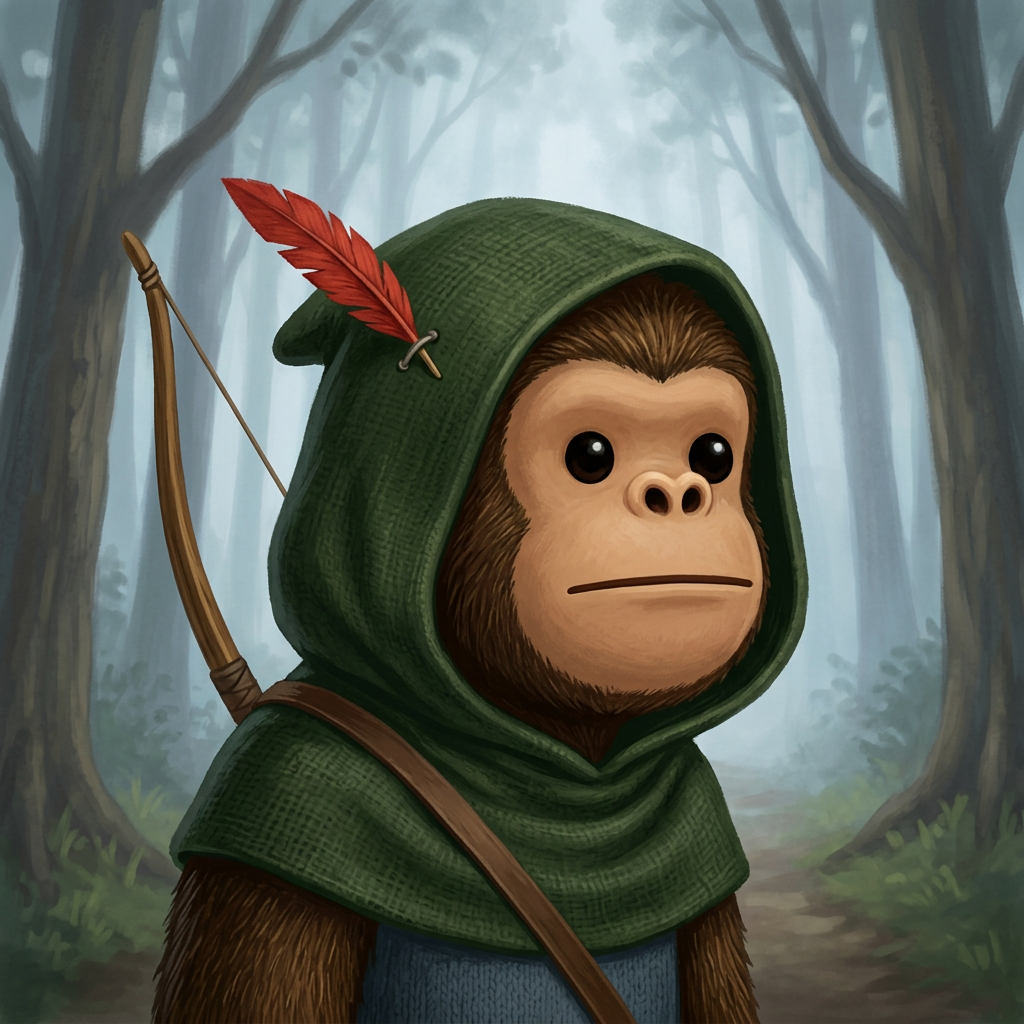 Quiet Outlaw — a Hood Apes profile picture variant