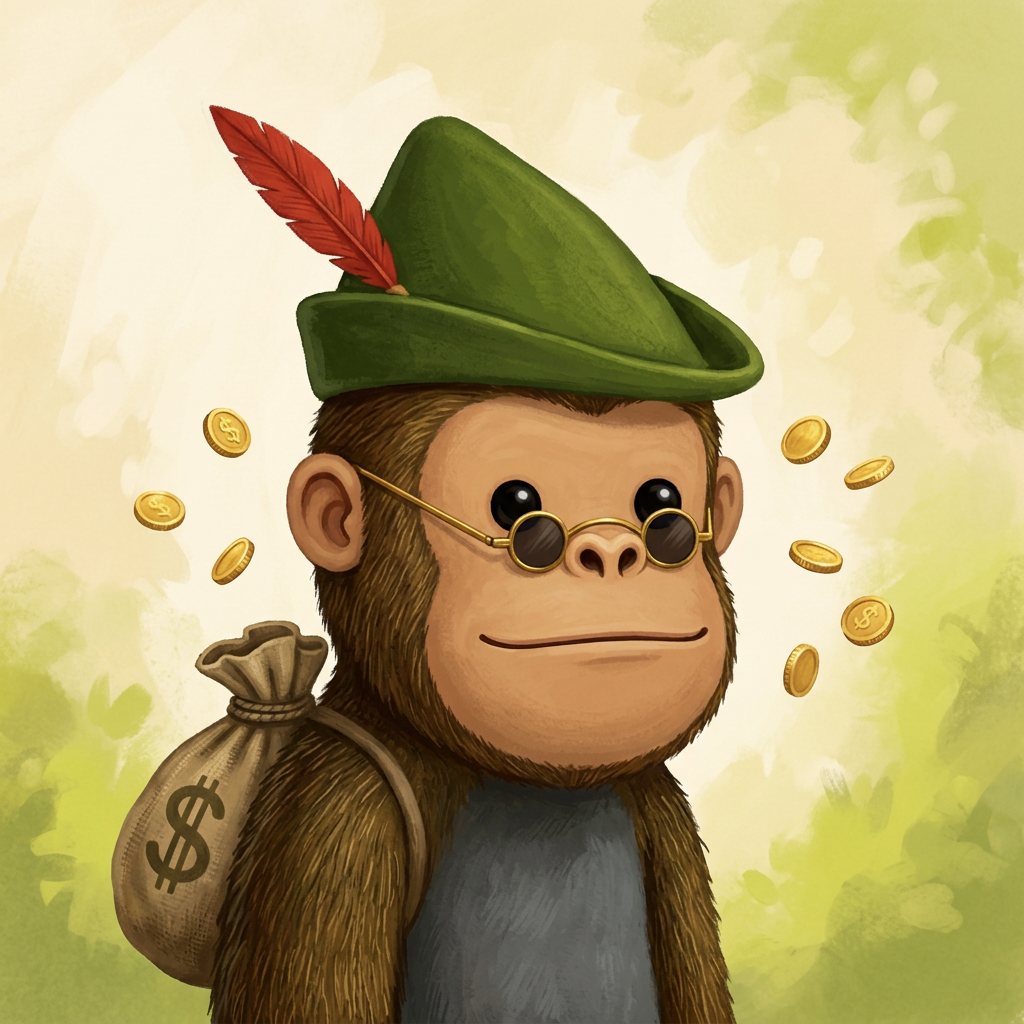 Coin Collector — a Hood Apes profile picture variant