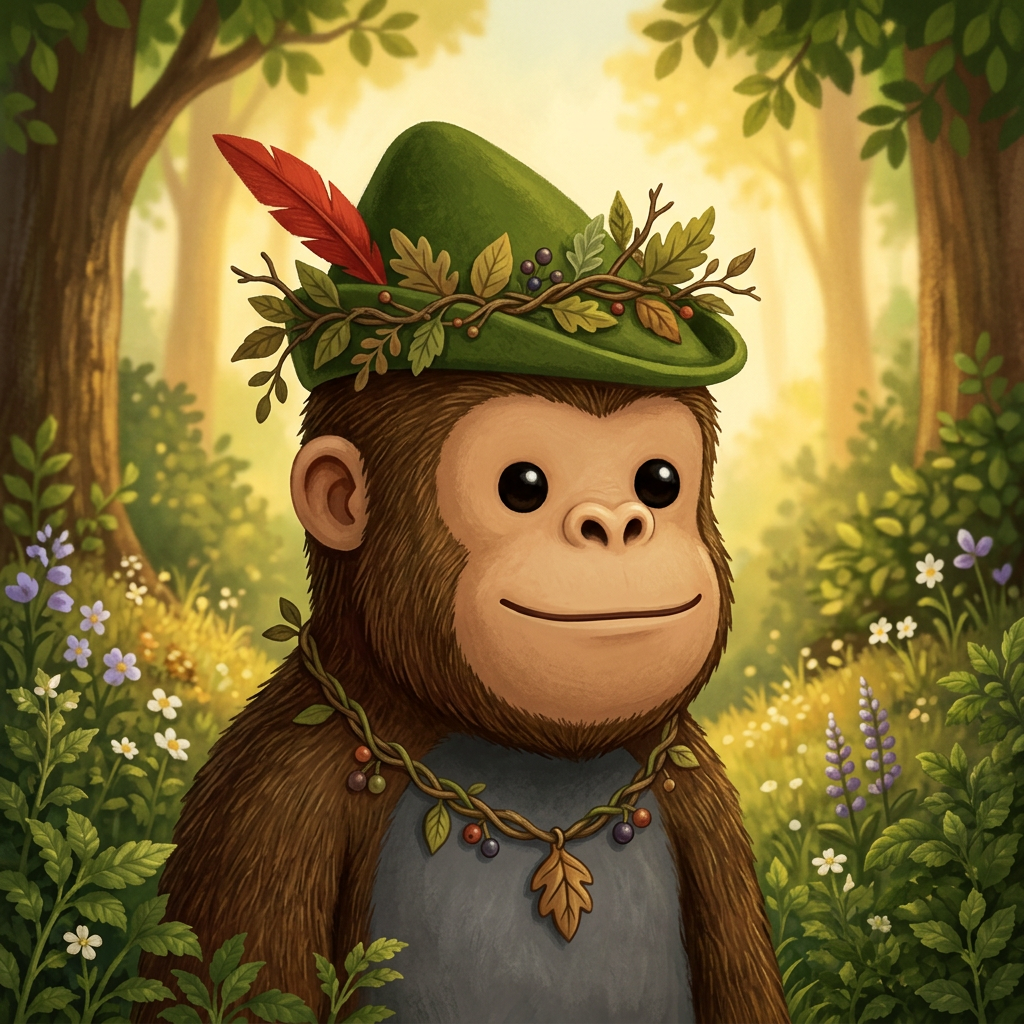 Forest Warden — a Hood Apes profile picture variant